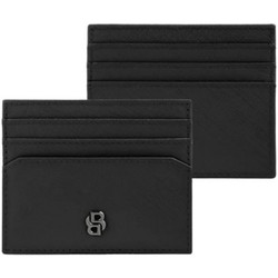 Καρτοθήκη Hugo Boss HLC526A Double B Saffiano