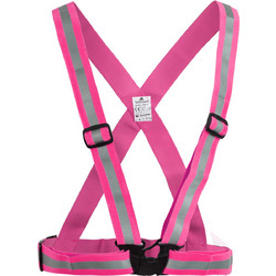 Endurance Αξεσουάρ Reflective Cross Belt (Salzmann) - 4001 Pink glo