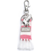 Backpack Hanger Liverpool FC Pink Stripe Scarf & Liver Bird LFCBH003