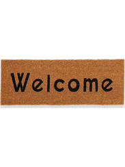 Πατάκι Εισόδου από Κοκοφοίνικα Welcome 25X75 Nef-Nef Homeware - 120 - Natural