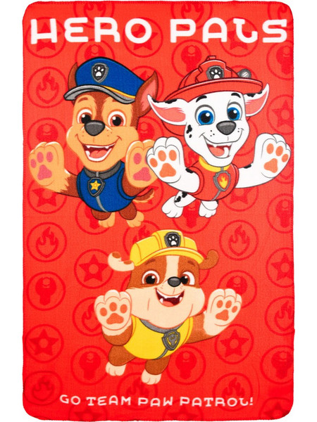 Paw Patrol Hero Pals fleece blanket 100x150cm