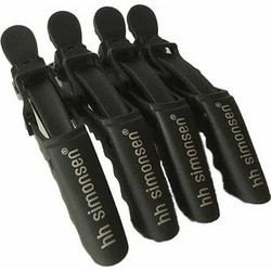 HH SIMONSEN CROCODILE CLIPS BLACK
