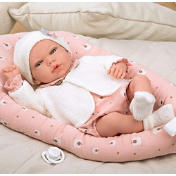 Munecas Arias Elegance Andie με Ρεαλιστικό Βάρος & Παπλωματάκι 40cm
