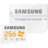 Samsung Pro Plus microSDXC 256GB Class 10 U3 V30 UHS-I A2 + Adapter
