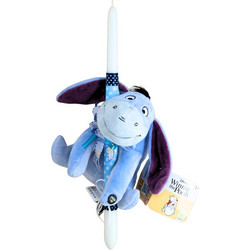 Sambro Λαμπάδα Winnie the Pooh Eeyore με Λούτρινο 18cm