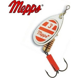 Πεταλούδα Mepps Aglia White Red ΧΡΩΜΑ ΑΣΠΡΟ ΚΟΚΚΙΝΟ ΜΕΓΕΘΟΣ 3