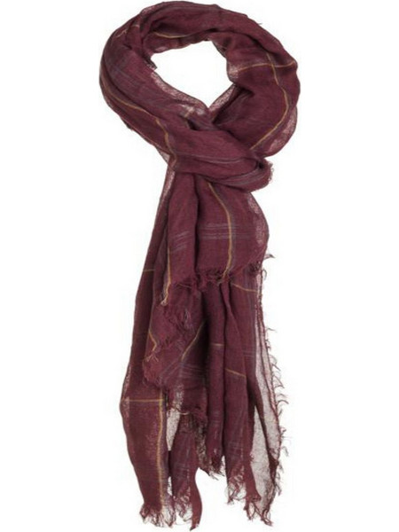 Biston 32-501-001 036 Κασκώλ με τετραγωνάκια WINE RED