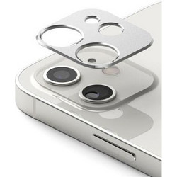 Tempered Glass Full Face Ringke Styling για Τζαμάκι Κάμερας Apple iPhone 12 mini Ασημί (1 τεμ.) N57565