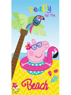 Peppa Pig microfibre beach towel