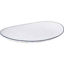 ESTIA ΠΙΑΤΟ ΡΗΧΟ PEBBLES ΠΟΡΣΕΛΑΝΙΝΟ 28cm
