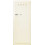 Smeg FAB28RCR6 Retro Μονόπορτο Ψυγείο 270lt Υ153xΠ60.1xΒ72.8cm Μπεζ