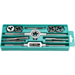 12 Εργαλεία Σπειρώματος Tap and Die Set