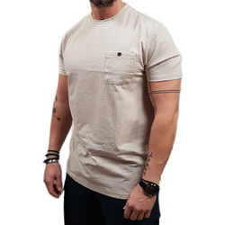 Indicode - 41-200 191 - IN Nova Tee - Simply Taupe - Oversize fit - Μπλούζα Μακό - ecru