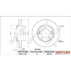 Dr!ve+ Δισκόπλακα - DP1010.11.1359
