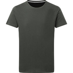 Ανδρικό T-Shirt Signature Tagless Tee SGTee SG Signature Charcoal