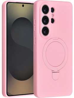 TUNIQ Galaxy S26 Ultra Back cover case - Magsafe With Ring Stand - Hanger - Sakura Pink