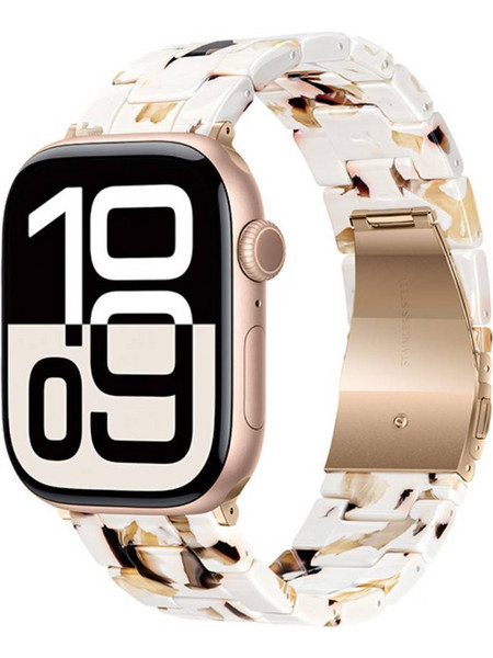 Hoco WA36 Λουράκι Ρητίνης Nougat (Apple Watch 44 / 45 / 46 / 49mm)