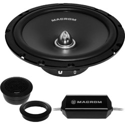 Macrom M2S65 85357278 Σετ Ηχεία Αυτοκινήτου Διαιρούμενα 6.5" 2 Δρόμων 50W RMS