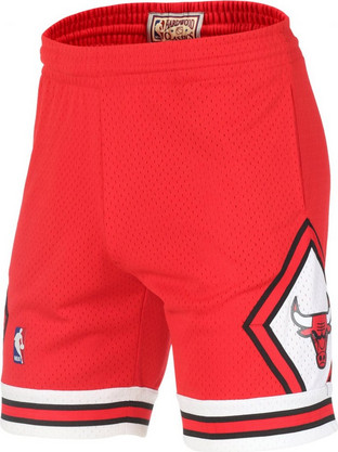 Mitchell & Ness Chicago Bulls Road Swingman 2009 Αθλητική Ανδρική Βερμούδα Κόκκινη SMSHGS18223-CBUSCAR