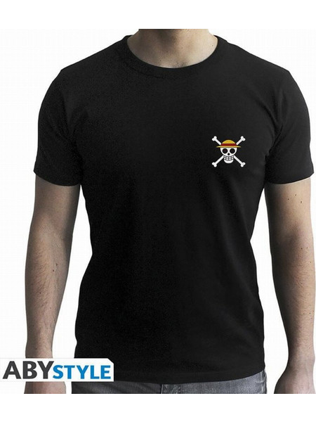 One Piece - Wanted Gear 5 Luffy Black T-Shirt