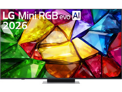 LG Mini RGB evo AI 55MRGB87B6B Smart Τηλεόραση 55" 4K UHD RGB-Mini LED HDR (2026)
