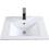 Tema Creavit Slim Ένθετος Νιπτήρας Μπάνιου Πορσελάνης 65x45x17.5cm Λευκός SU065