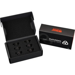 Thermal Grizzly Grizzly Deltamate Extender Fitting Mf7 Pack Of 6 Black (tg-dm-fit-6005) Μαύρο TG-DM-FIT-6005