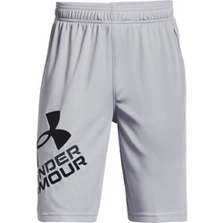 Under Armour Prototype 2.0 Logo Αθλητικό Παιδικό Σορτς Γκρι 1361817-011