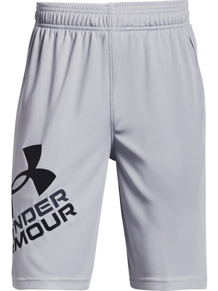 Under Armour Prototype 2.0 Logo Αθλητικό Παιδικό Σορτς Γκρι 1361817-011