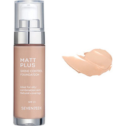 Seventeen Matt Plus 02 Rosy Beige Liquid Foundation SPF20 30ml