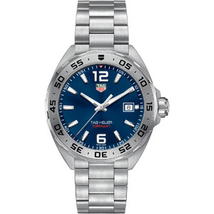Tag Heuer Formula 1 Ανδρικό Ρολόι με Ασημί Μεταλλικό Μπρασελέ WAZ1118.BA0875 Tag Heuer Formula 1 Ανδρικό Ρολόι με Ασημί Μεταλλικό Μπρασελέ WAZ1118.BA0875