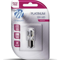 M-tech P21W LED 12-24V 3W 1τμχ