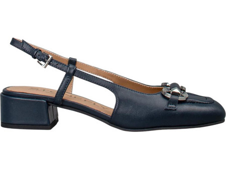 STONEFLY ΓΥΝΑΙΚΕΙΟ ΔΕΡΜΑΤΙΝΟ SLINGBACKS IRIS 1 223545, ΜΠΛΕ, Γυναίκα