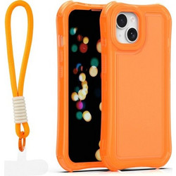 Senso Spd Safecase With Strap Iphone 14 Orange Backcover - (SSSIP14O)