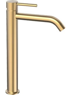 VenisXL Μπαταρία Νιπτήρος Ψηλή Brushed Gold 200152