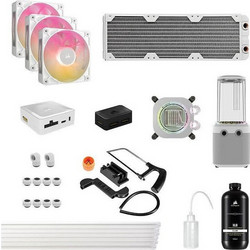 Corsair HYDRO X SERIES iCUE LINK XH505i RX 360 RGB Custom Cooling Kit White