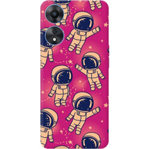 Oppo A 98 Smoll astronauts Transparent Silicone TPU Θήκη