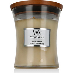 WoodWick Vanilla Bean Αρωματικό κερί 275 gr αλλαγή χρώματος