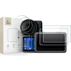 Tech-Protect Glass Fit+ 2-Set Tempered Glass for DJI Osmo Action 6