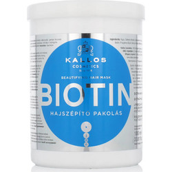 Kallos KJMN Biotin Beautifying Μάσκα Μαλλιών για Όγκο για Λεπτά & Ταλαιπωρημένα Μαλλιά 1lt