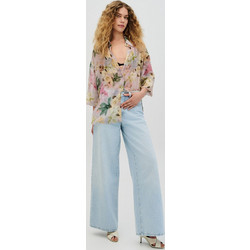 Παντελόνι denim wide leg ψηλόμεσο