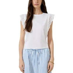 Γυναικείο Αμάνικο T-shirt Λευκό S.Oliver 2180391-0100