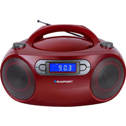 Blaupunkt Boombox BB18 Φορητό Ράδιο CD Player με USB / MP3 Κόκκινο