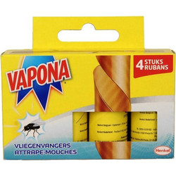 Παγίδες για Μύγες Vapona με Κολλητική Ταινία 4τμχ