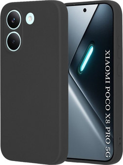 Techsuit SoftFlex Back Cover Black (Xiaomi Poco X8 Pro)