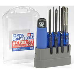 R/C TOOL SET - 8 PCS - TAMIYA 74085