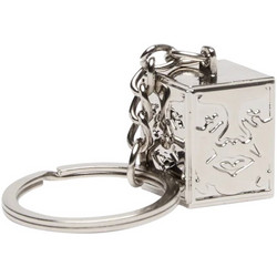Obey Icon Face Cube Key Chain