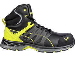 Puma Velocity 2.0 Yellow Μποτάκια Ασφαλείας S3 Αδιάβροχα Μαύρα Κίτρινα
