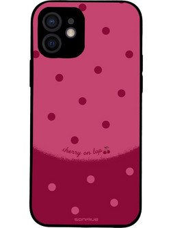 Sonique Delulu Polka Era Series Θήκη Top Cherry (iPhone 12)