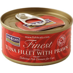Fish4Cats Finest Adult with Tuna & Prawn 70gr